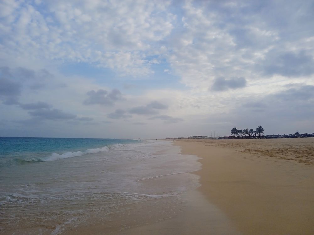 Pláž Santa Maria, Sal,, Cabo Verde