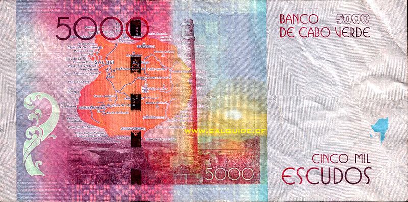 5000 escudos, Kapverdy